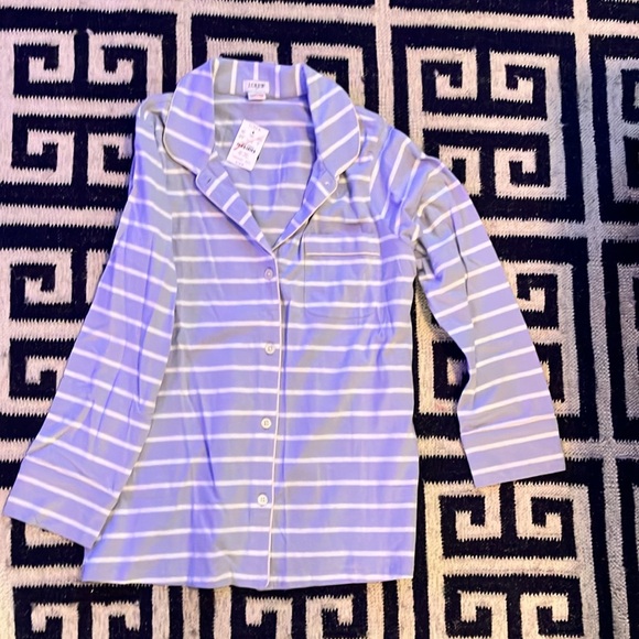J Crew cotton striped pajama set - Picture 2 of 6